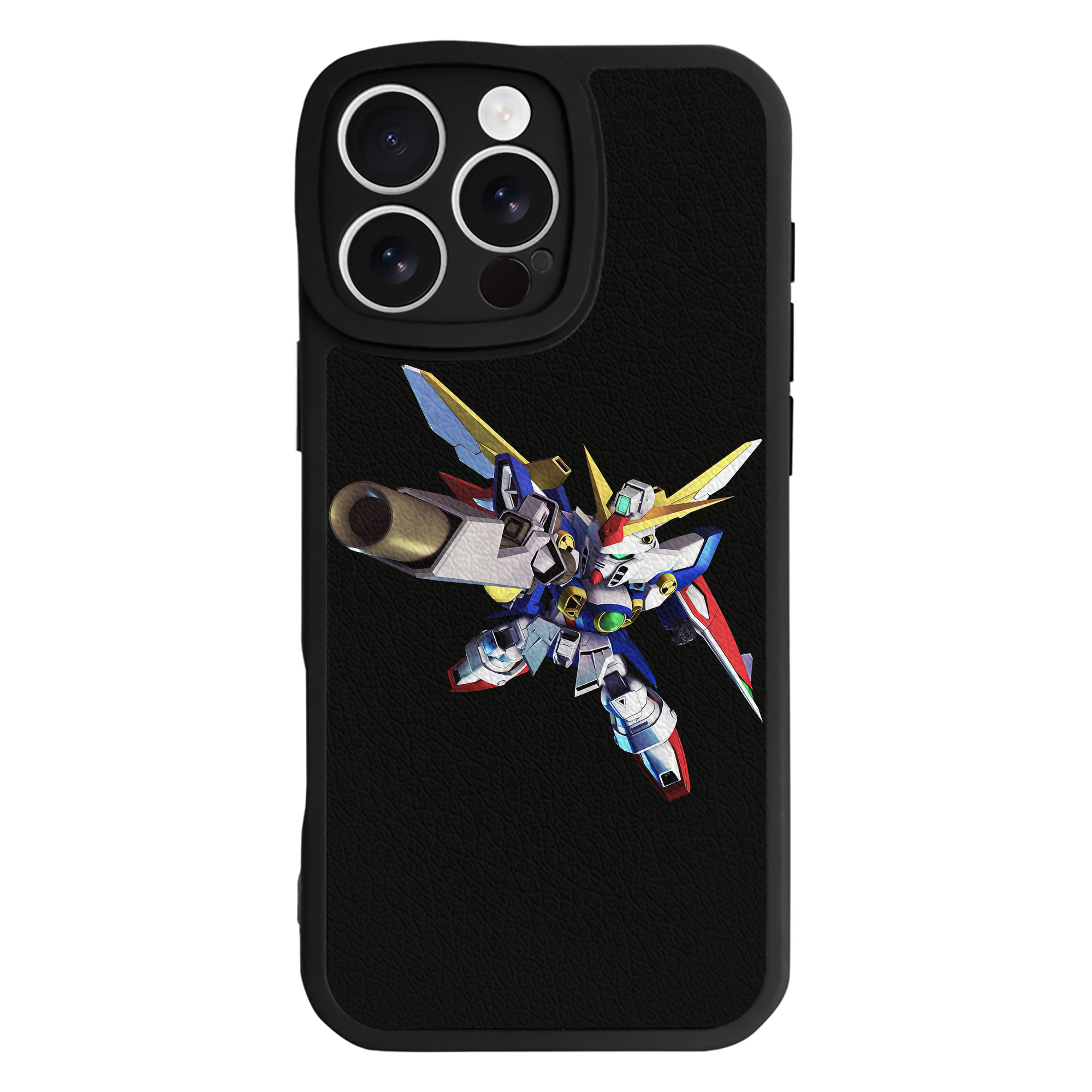 （画像用） 機動戦士ガンダム Mobile Suit Gundam 【iPhone 16シリーズ対応】シリコンスマホケース（レザー調） 材質：シリコン